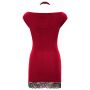 Velvet Dress red S - 7