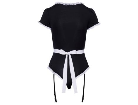 Body kelnerki Cottelli COSTUMES czarne XL - 5