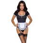 Body kelnerki Cottelli COSTUMES czarne XL - 4