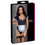 Body kelnerki Cottelli COSTUMES czarne XL - 8