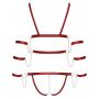 Bad Kitty Strap Body red M - 9