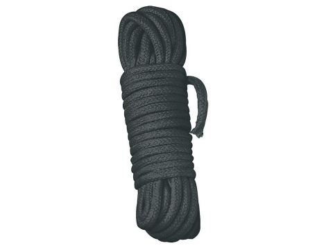 Bondage rope 10 m black - 2