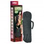 Bondage rope 10 m black - 2
