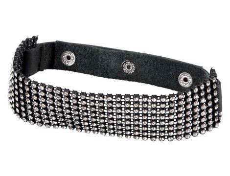 Rhinestone Choker - 5