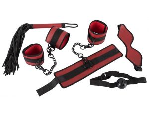 Bondage Set red/black