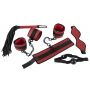 Bondage Set red/black - 2