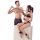 Zestaw bondage Bad Kitty 7 elementów poliuretan