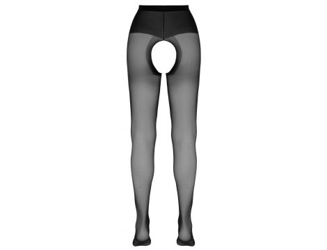 Rajstopy z otwartym kroczem Cottelli LEGWEAR czarne 20 DEN - 2