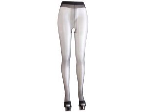 Crotchless Tights black 2
