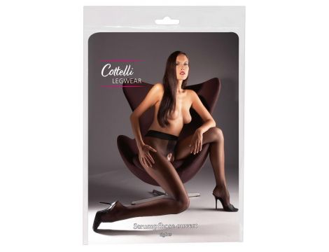Crotchless Tights black 5 - 7