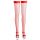 Hold-up Stockings red XL