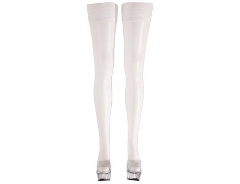 Hold-up Stockings white 1 - 3