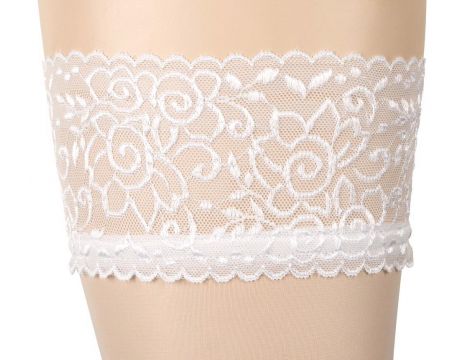 Hold-up Stockings white 1 - 5