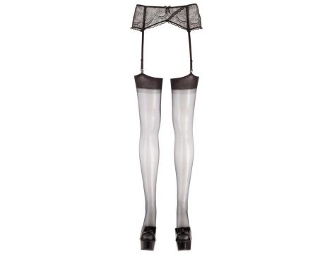 Stockings with seam black 5