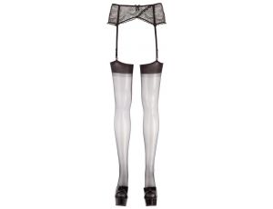Stockings with seam black 6