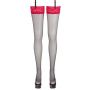 Stockings black/red 6 - 7