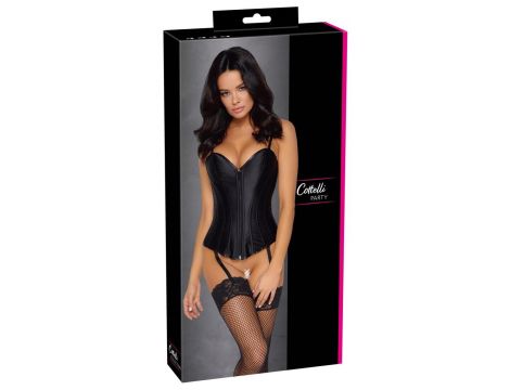 Corset black L - 5