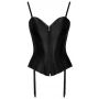 Corset black L - 5
