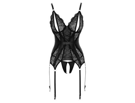 Koszulka do podwieszania ouvert Cottelli Lingerie M - 7
