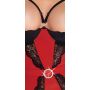 Cami Suspenders red S - 2