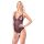 Body erotyczne ouvert z perłami Cottelli LINGERIE M