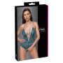 Body koronkowe Ouvert Cottelli LINGERIE benzynowe L - 8