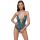 Body koronkowe Ouvert Cottelli LINGERIE benzynowe L