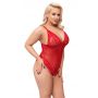 Crotchless Body red 3XL - 5