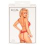 Body erotyczne kissable czerwone koronkowe S/M - 9