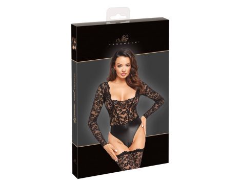 Noir lace body XL - 6