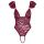 Body string z perełkami Cottelli LINGERIE bordowe S