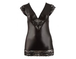 Wet Look Dress 3XL