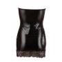 Sukienka wet look halter Cottelli PARTY czarna L - 8