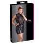 Mini sukienka przezroczysta Cottelli CURVES czarna 4XL - 8