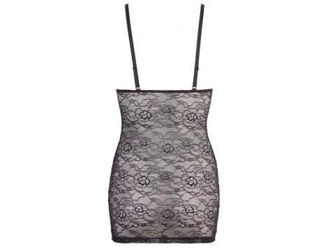Sukienka koronkowa Cottelli LINGERIE czarna XL - 2