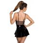 Vinyl Mini Dress XL - 4