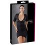 Sukienka mini z marszczeniami Cottelli PARTY czarna M - 9