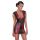 Dress red/black M