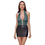 Dress black/teal M - 4