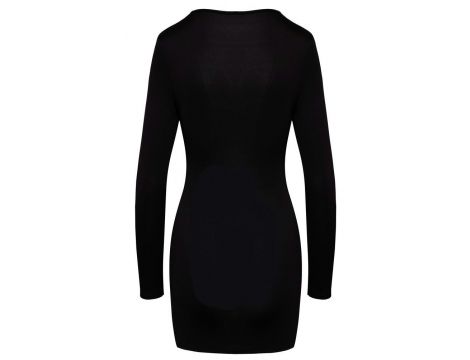 Mini dress black L - 5