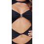 Mini dress black L - 5