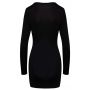 Mini dress black L - 6