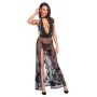Noir dress long L - 6