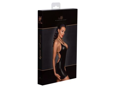 Noir Mini Dress M - 6