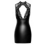 Noir Dress Lace L - 3