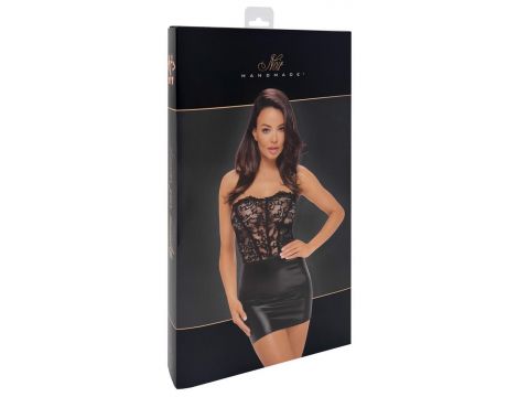 Noir Tube Dress L - 6