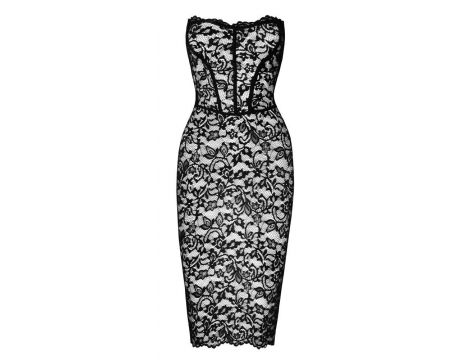 Noir Dress Lace S - 3