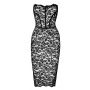 Noir Dress Lace S - 4