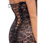 Noir Dress Lace L - 5