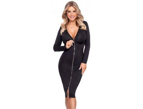 Body Cottelli BONDAGE z otwartym krokiem i kajdankami czarne XL - 2